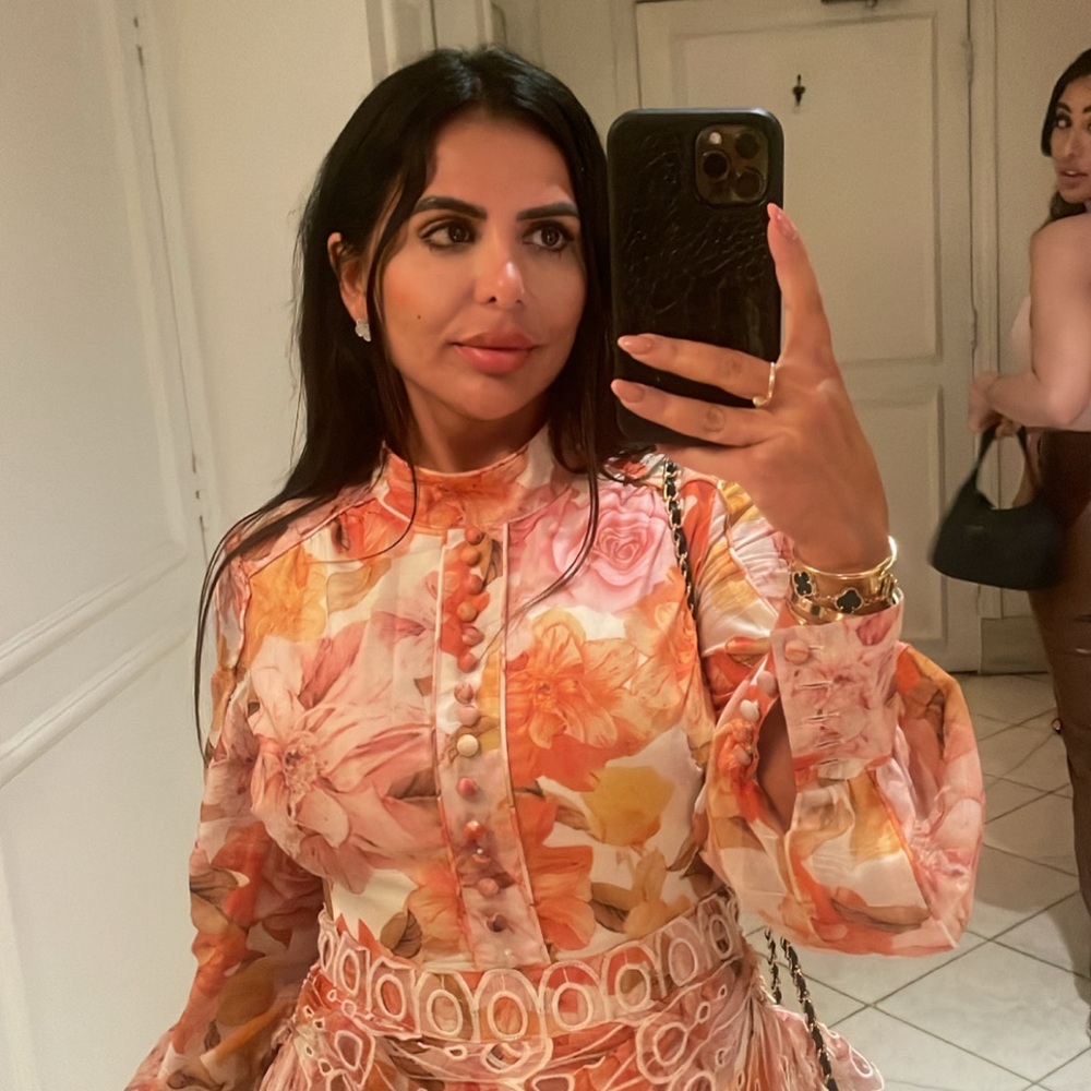 Colorful Patterned Dress - Picture 2 of 2